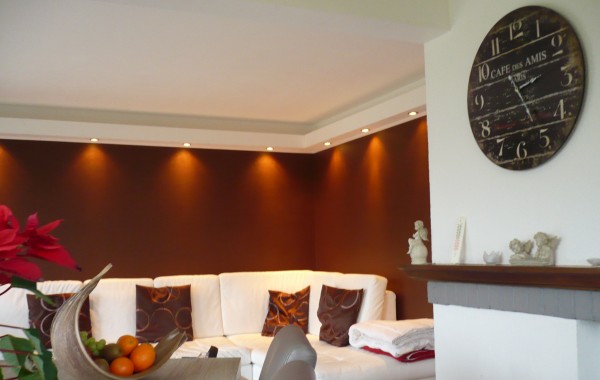 Salon, luminaires, mobilier, inspiration, décoration, construction maison, Virton, Province Luxembourg, Belgique