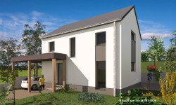 Maison unifamiliale à Willancourt (Vue avant), 3 chambres, Province Luxembourg, Belgique